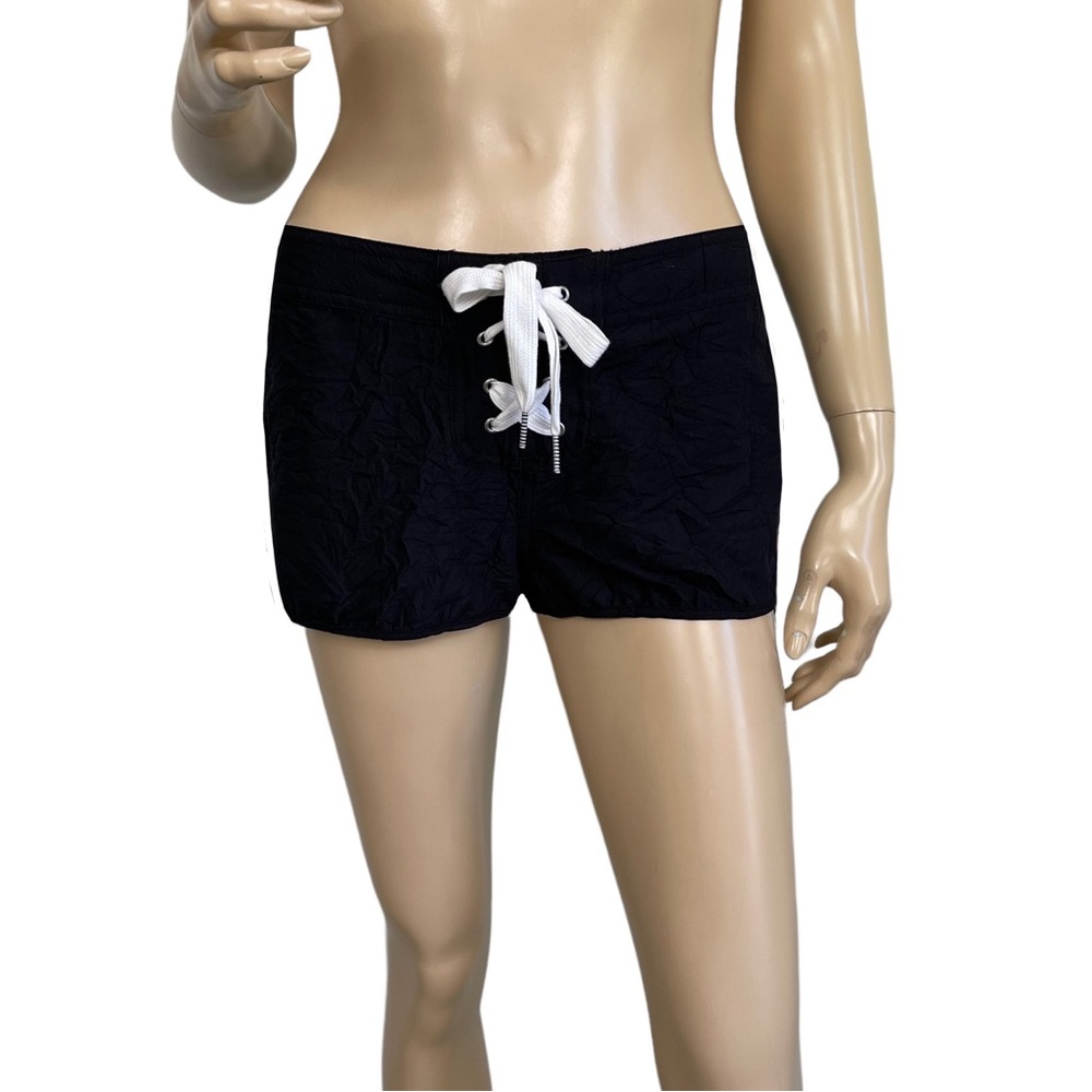 ROXY Black Swim Boardshorts Junior's 7